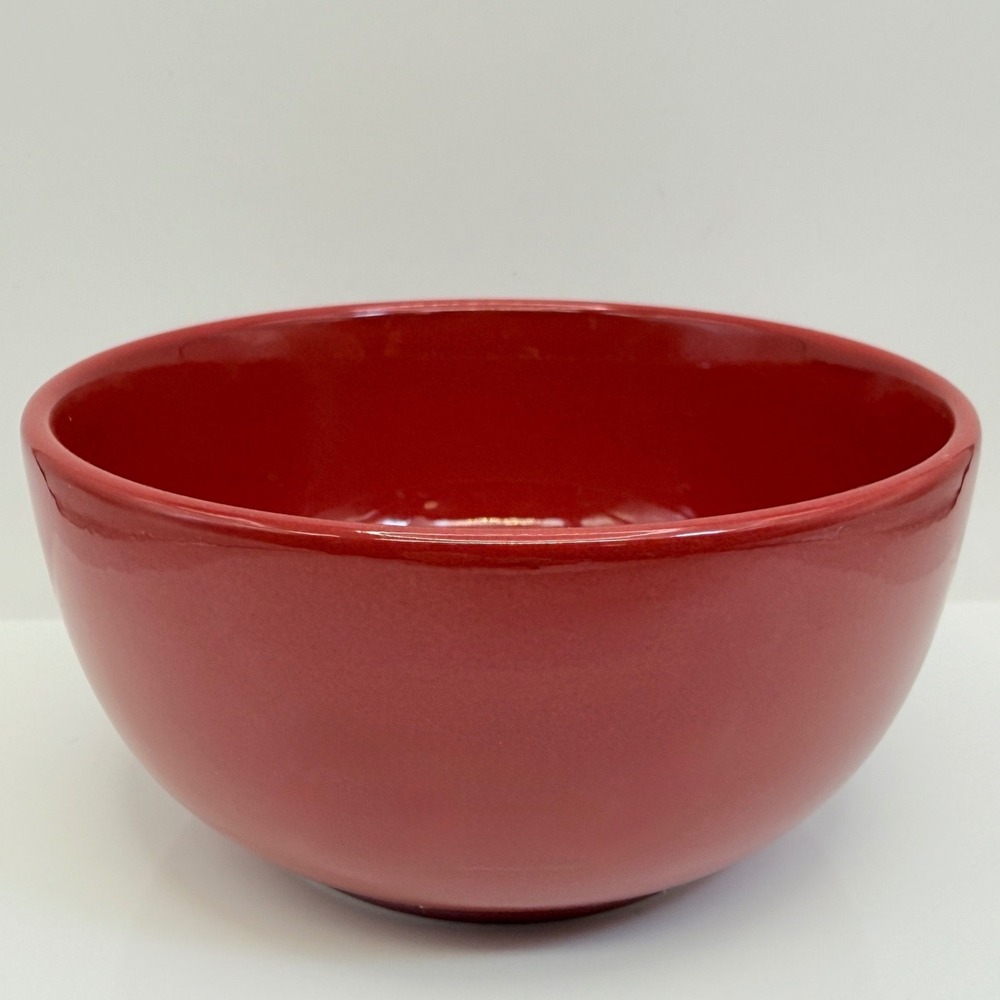 Waechtersbach Fun Factory Cherry Red Cereal Soup Bowl Germany 2004 Vintage